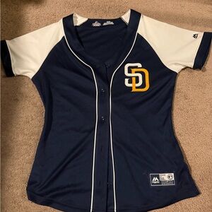 Cute vintage San Diego Padres colors jersey